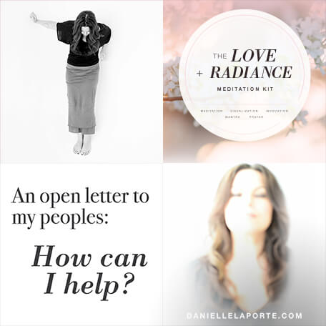 Loving your problems, the courageous act of stillness, and my Love + Radiance Meditation. My first Roundup of 2018 is here!