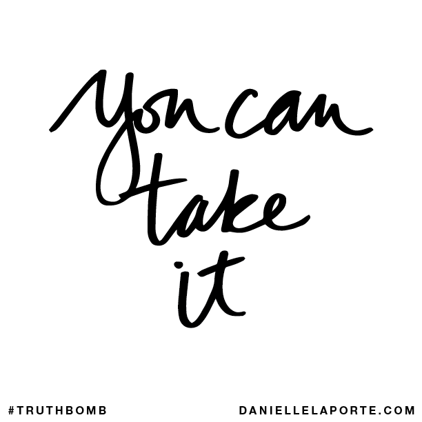 You can take it.