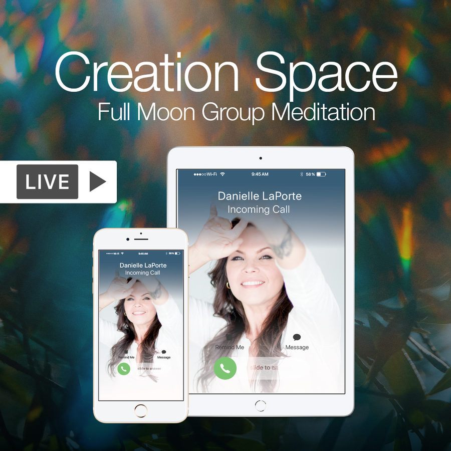Creation Space Full Moon Group Meditation
